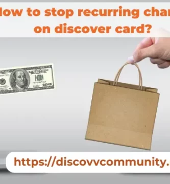 discover card recurring charges