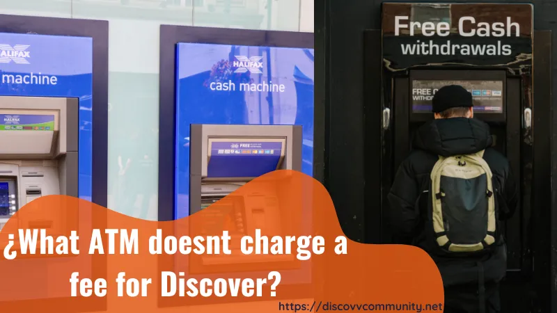 ¿where can i use my discover card to get cash without atm fees ?