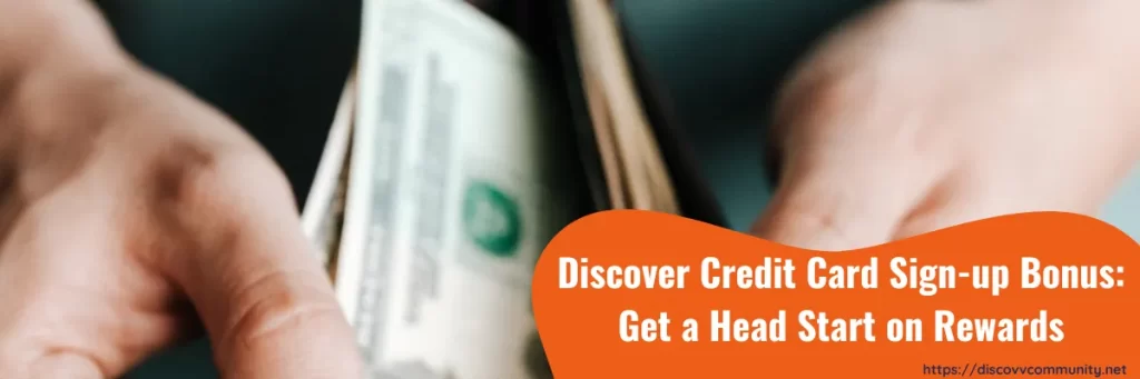 discover credit card welcome bonus