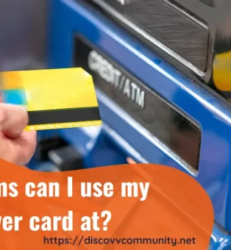 what atms take discover card