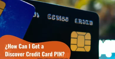Discover Credit Card Pin